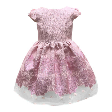 David Charles Pink floral Birthday Gown.