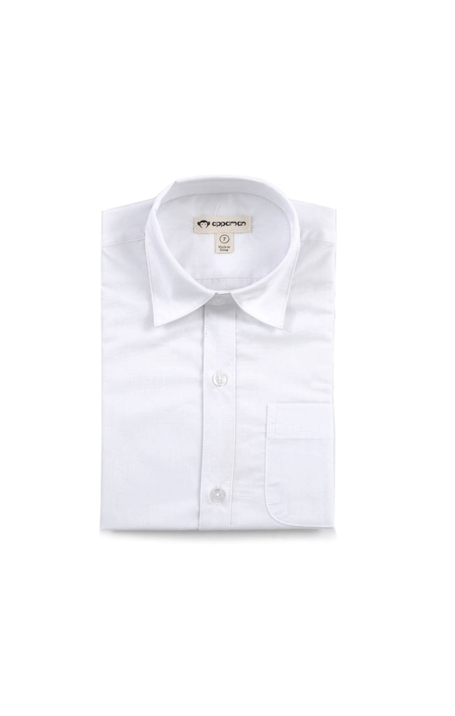 White Shirt Folded Store Prep